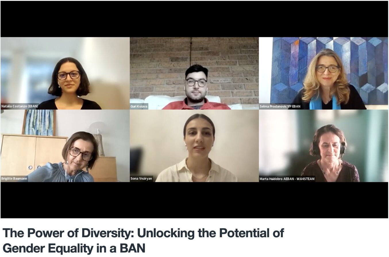 Unlock the potential of gender equality in  your Business Angel Network