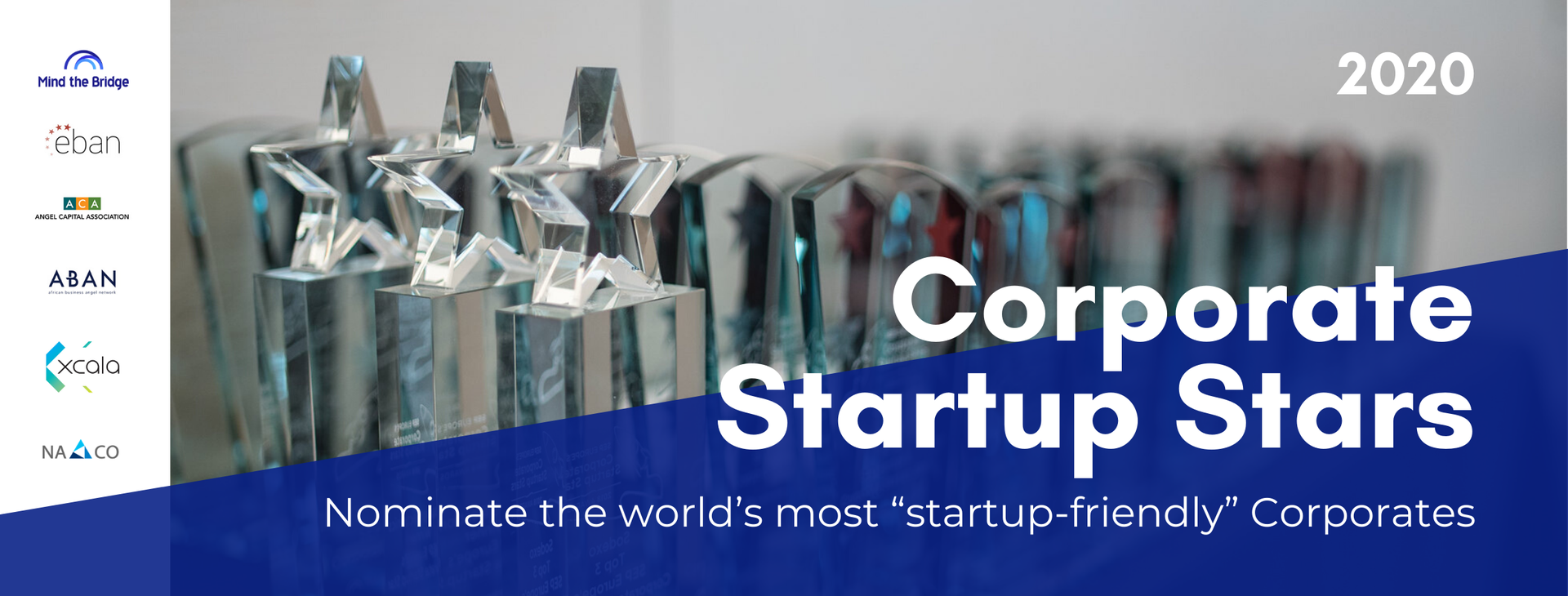 EBAN Partners with MtB, ICC and WCF for the 2020 Global Corporate Startup Stars Awards