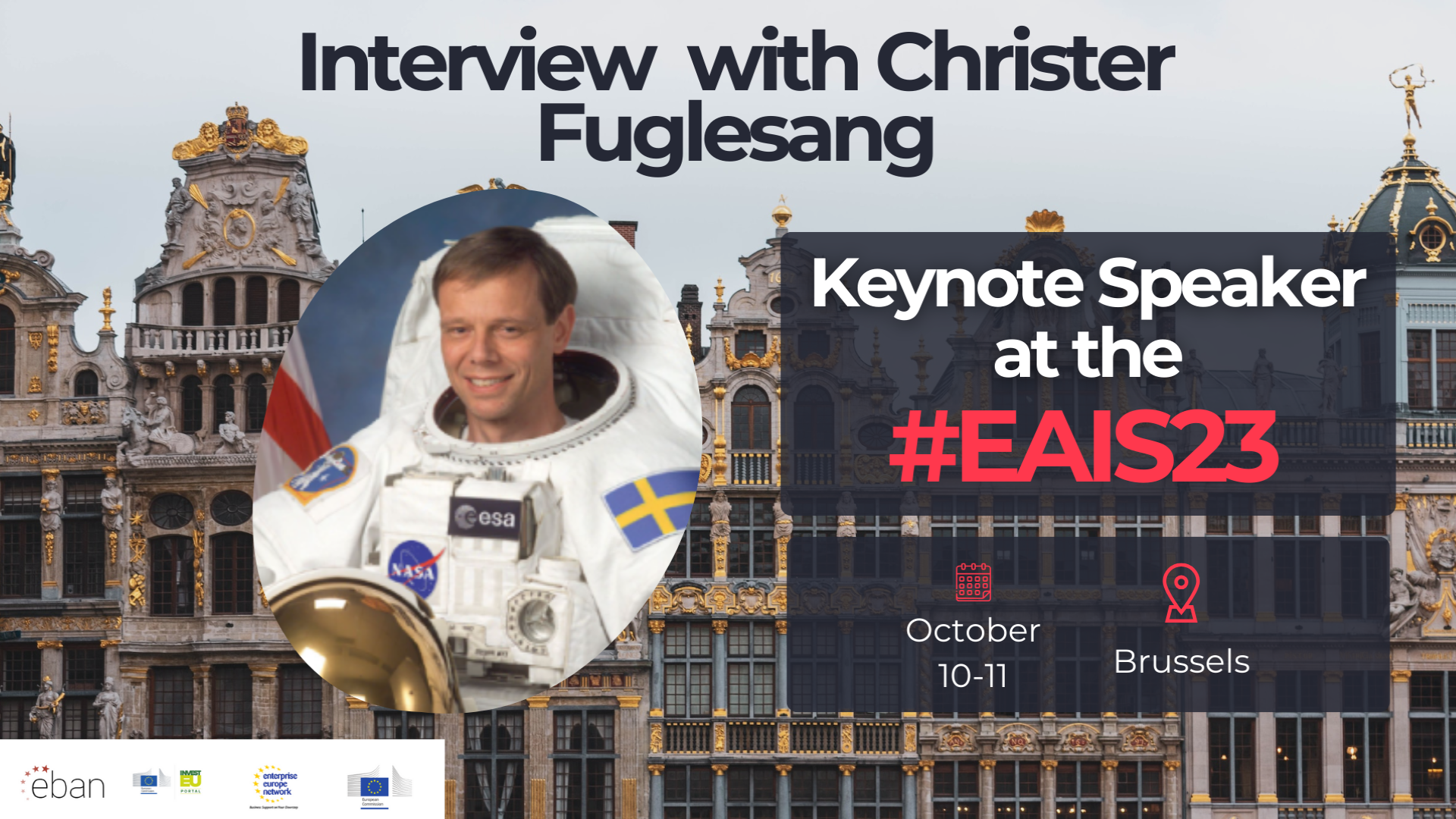 Exclusive Interview with #EAIS23 Keynote Speaker Christer Fuglesang