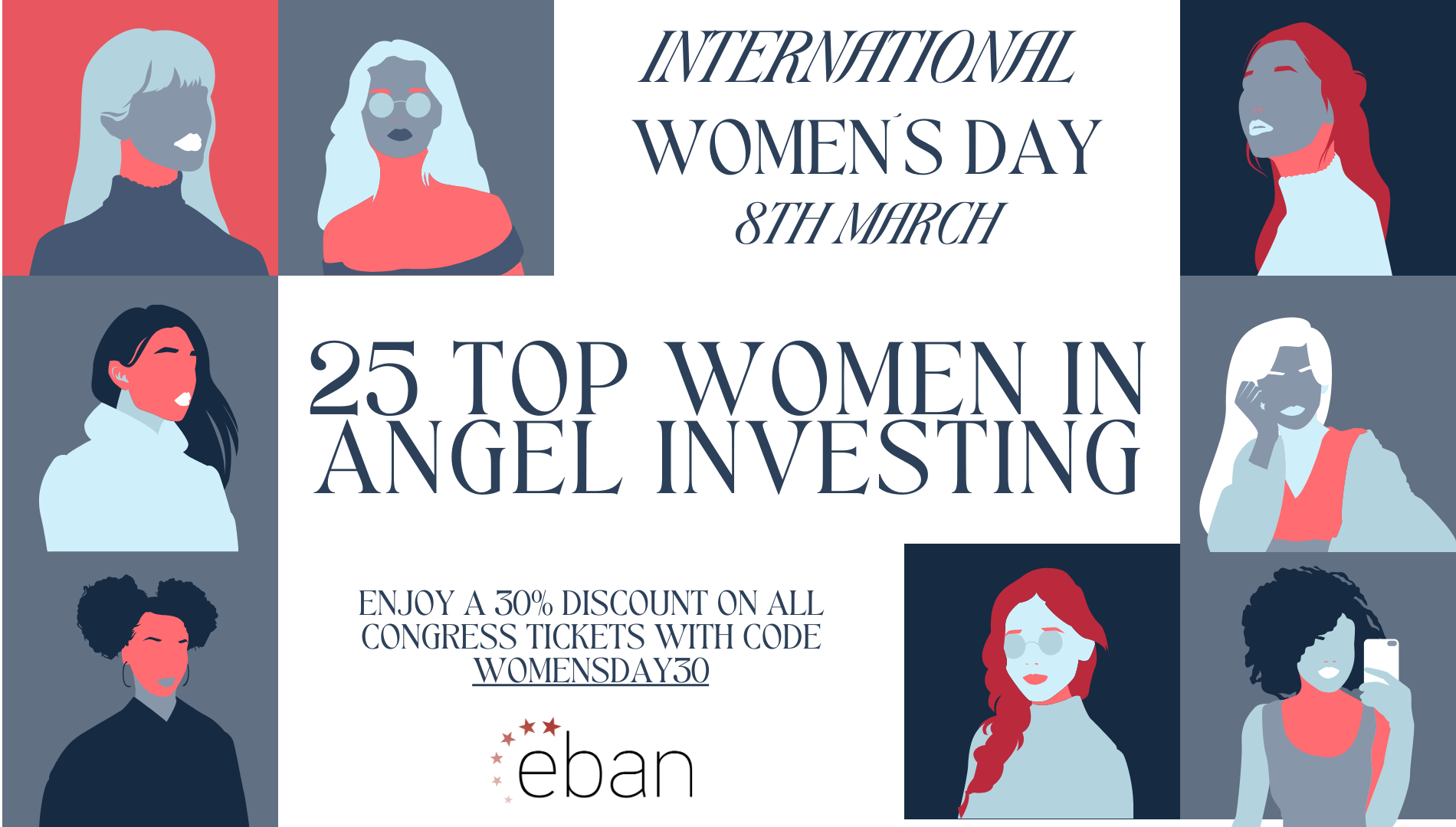 EBAN is Celebrating Women’s Day with 25 Top Women in Angel Investing