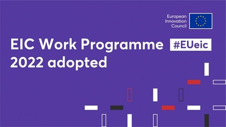 New EIC Work Programme for 2022