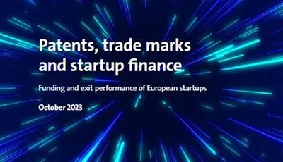 Patents, trade marks and startup finance – Report by EUIPO