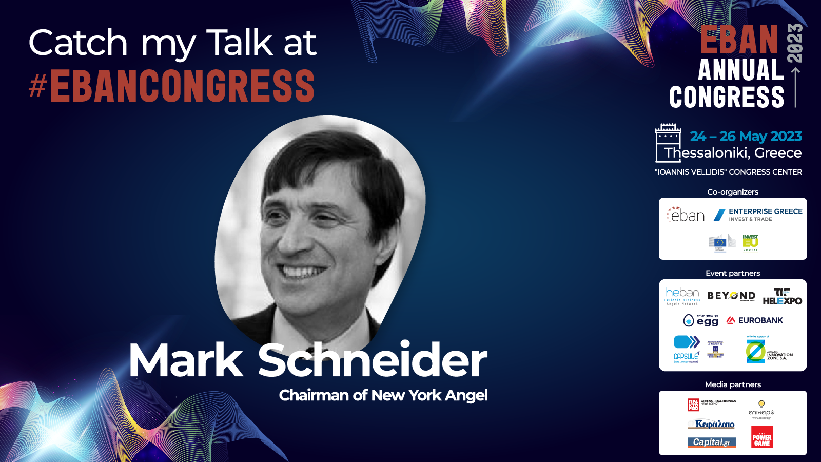 Interview with Mark Schneider, Keynote Speaker at the EBAN Annual Congress 2023