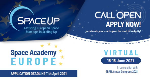 Call for space-tech companies for the Space Academy Europe!