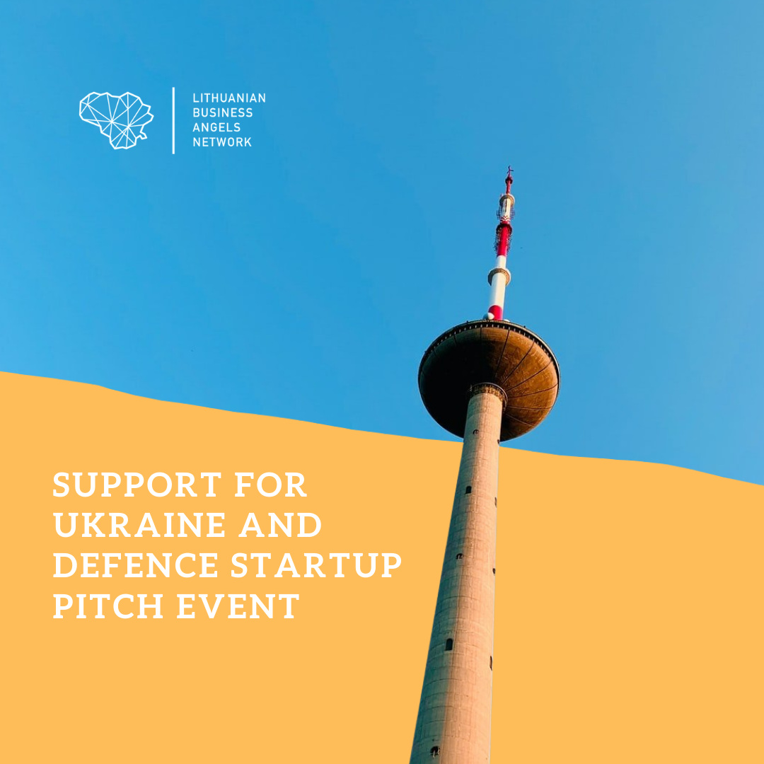 LitBAN Support for   | Defence startup pitches   event broadcast