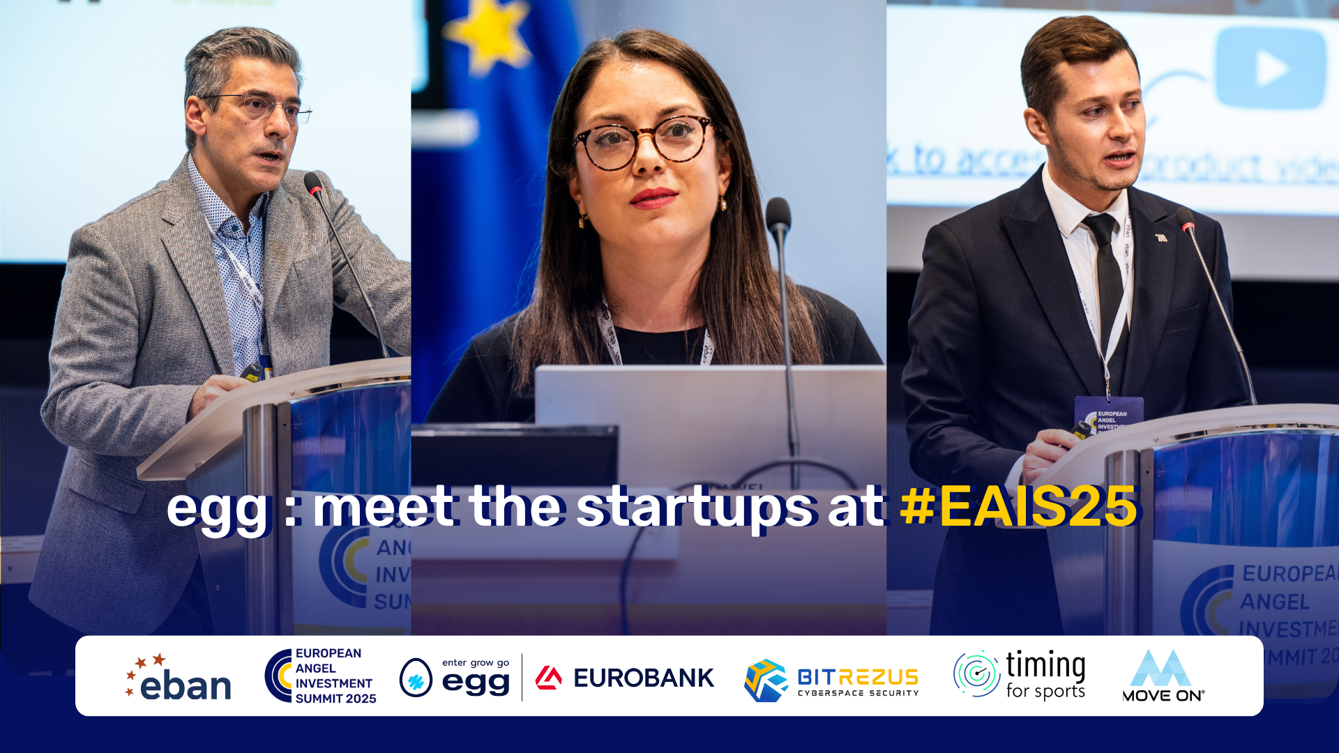 Spotlight on EAIS25: egg’s Startups Take the Stage