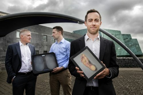 Pictured are Colin Henehan (HBAN), Simon Kiersey and Chris Murphy from Bluedrop Medical. Pic. Michael Dillon